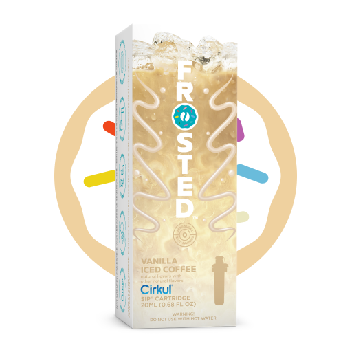 Frosted Vanilla Iced Coffee - ZYWV