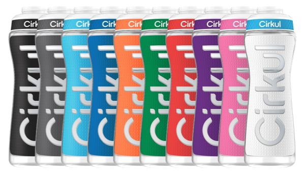22oz. Grip Squeeze Plastic Bottle & Sport Lid - YD6D