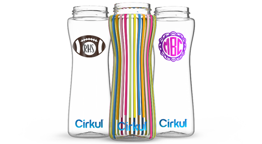 Custom 22oz. Plastic Bottle & Comfort Grip Lid - NEKL
