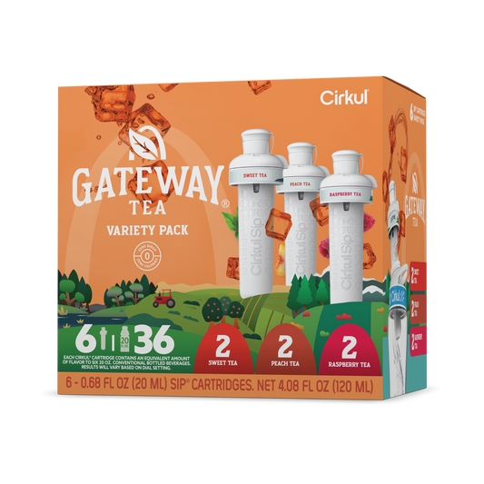 Gateway Tea® 6-Pack Variety Pack - QVJ9