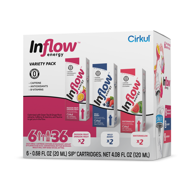 Inflow Energy® 6-Pack Variety Pack - 49NM