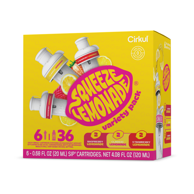 Squeeze Lemonade® 6-Pack Variety Pack - EQVA
