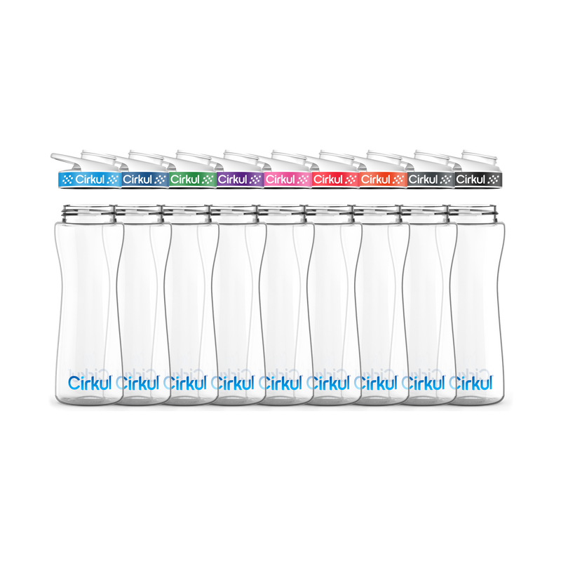 22oz. Plastic Bottle & Comfort Grip Lid - ODCL