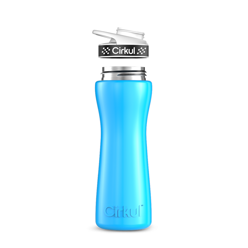 22oz. Stainless Steel Bottle & Comfort Grip Lid - R87W
