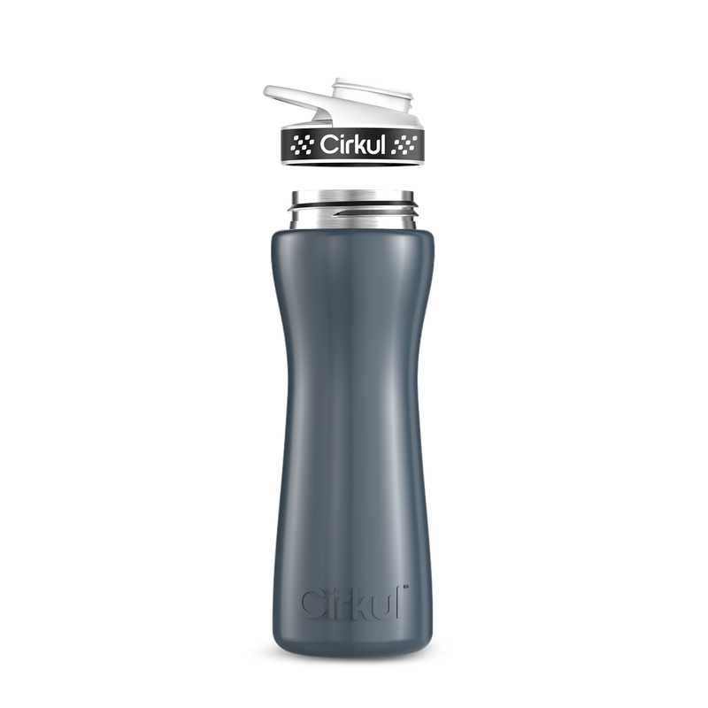 22oz. Stainless Steel Bottle & Comfort Grip Lid - R87W