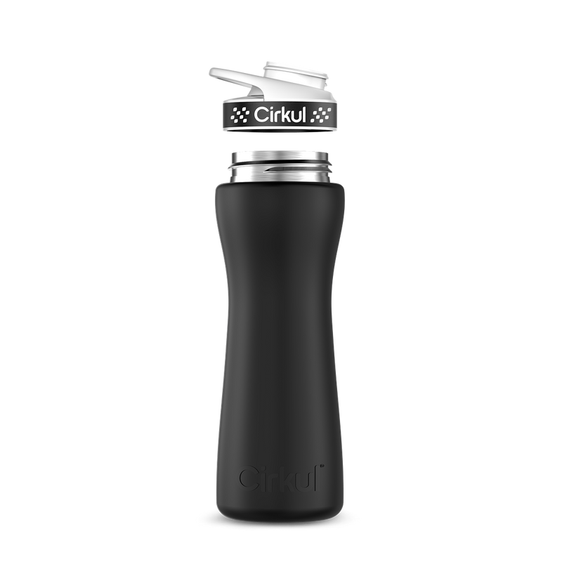 22oz. Stainless Steel Bottle & Comfort Grip Lid - R87W