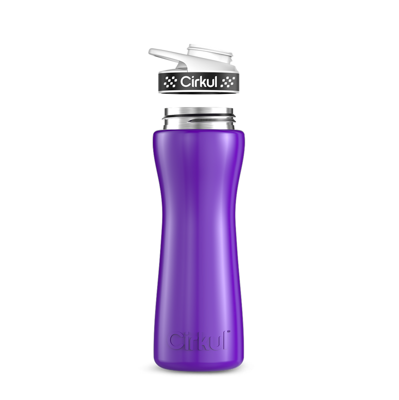 22oz. Stainless Steel Bottle & Comfort Grip Lid - R87W