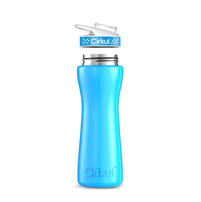 22oz. Stainless Steel Bottle & Comfort Grip Lid - R87W
