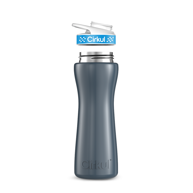 22oz. Stainless Steel Bottle & Comfort Grip Lid - R87W