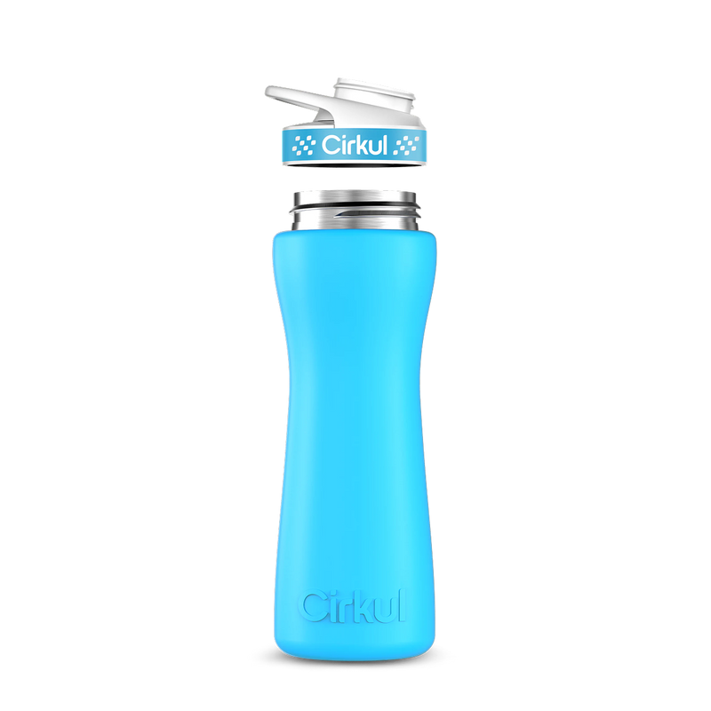 22oz. Stainless Steel Bottle & Comfort Grip Lid - R87W