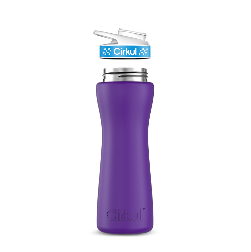 22oz. Stainless Steel Bottle & Comfort Grip Lid - R87W