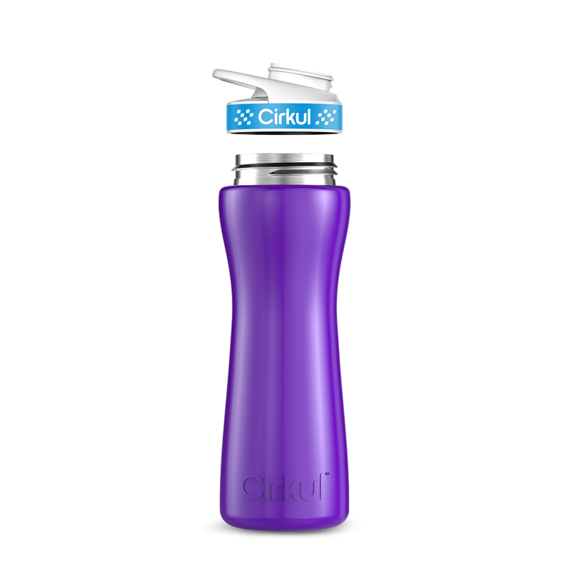 22oz. Stainless Steel Bottle & Comfort Grip Lid - R87W