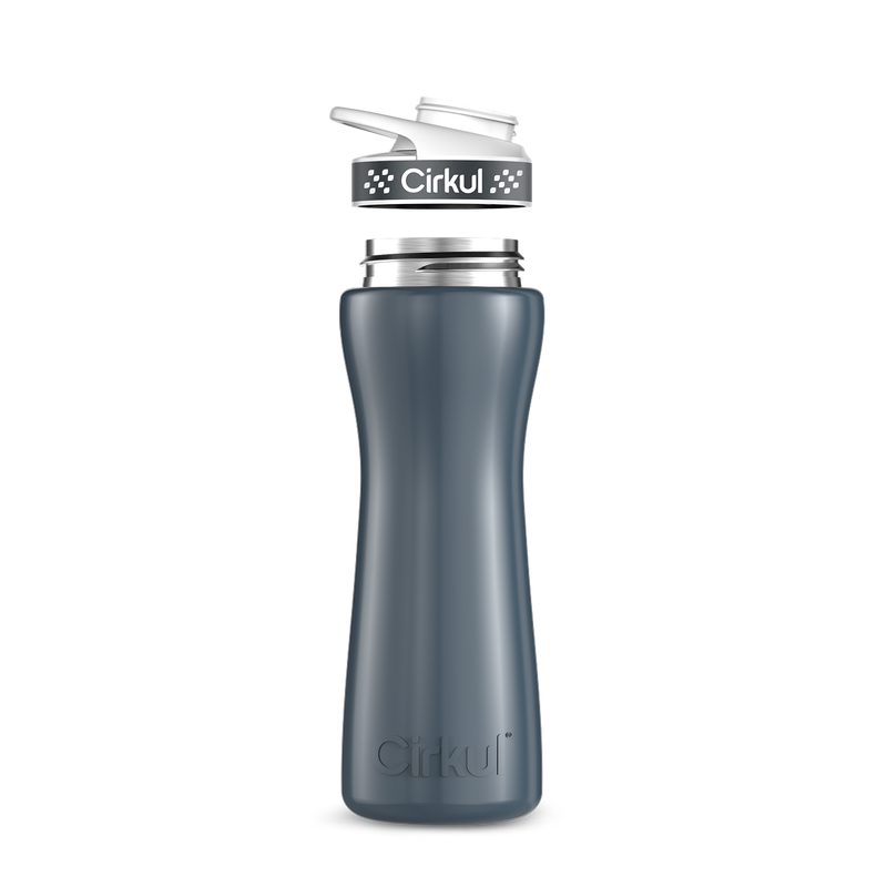 22oz. Stainless Steel Bottle & Comfort Grip Lid - R87W