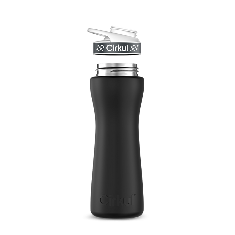 22oz. Stainless Steel Bottle & Comfort Grip Lid - R87W