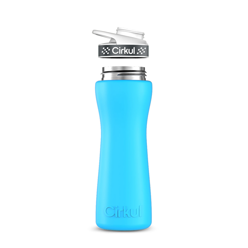 22oz. Stainless Steel Bottle & Comfort Grip Lid - R87W