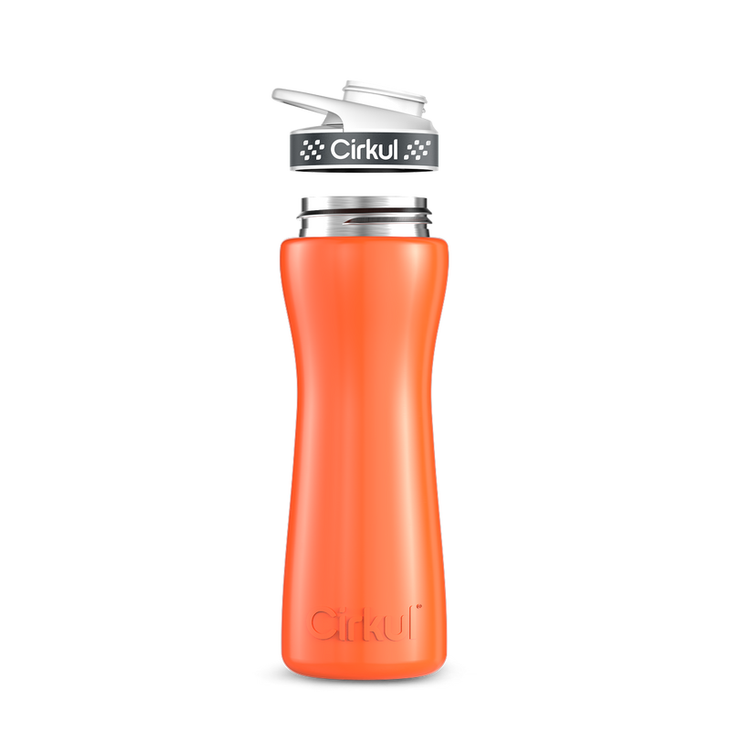 22oz. Stainless Steel Bottle & Comfort Grip Lid - R87W
