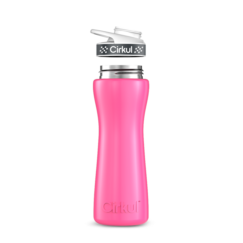 22oz. Stainless Steel Bottle & Comfort Grip Lid - R87W