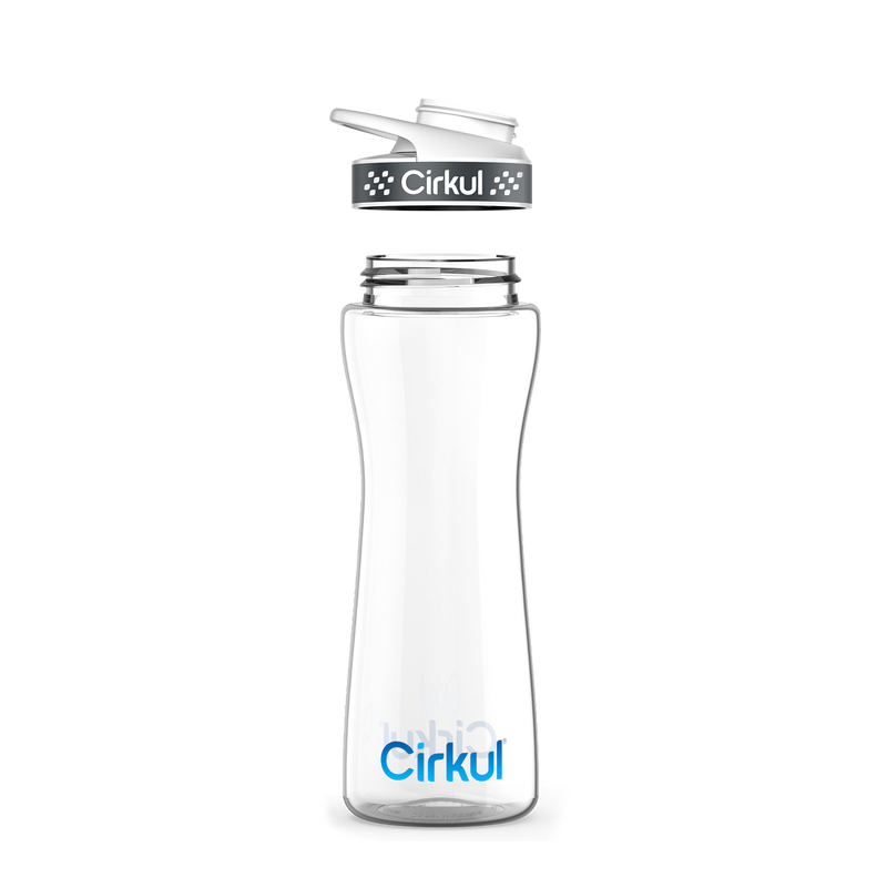 22oz. Plastic Bottle & Comfort Grip Lid - ODCL
