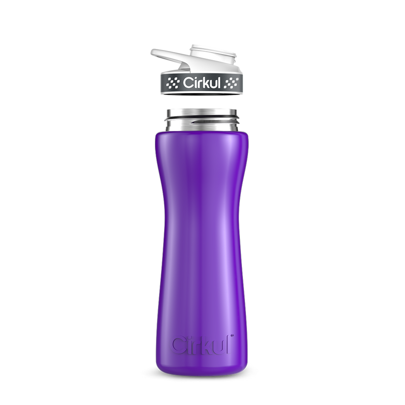 22oz. Stainless Steel Bottle & Comfort Grip Lid - R87W