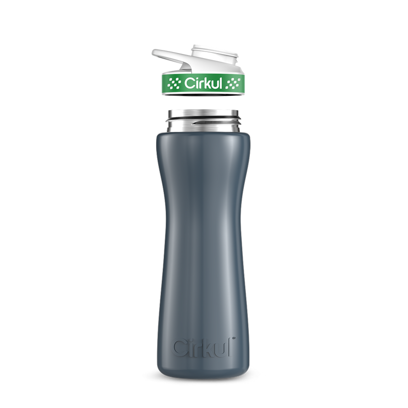 22oz. Stainless Steel Bottle & Comfort Grip Lid - R87W