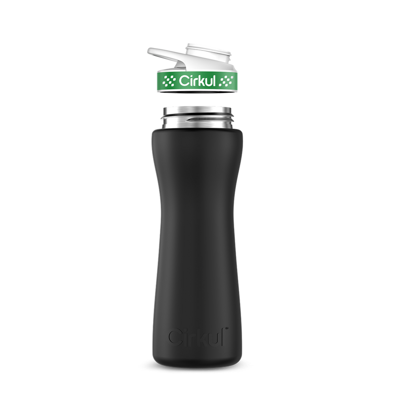 22oz. Stainless Steel Bottle & Comfort Grip Lid - R87W