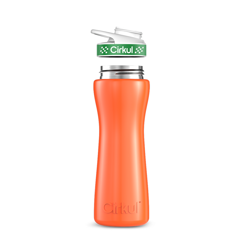 22oz. Stainless Steel Bottle & Comfort Grip Lid - R87W