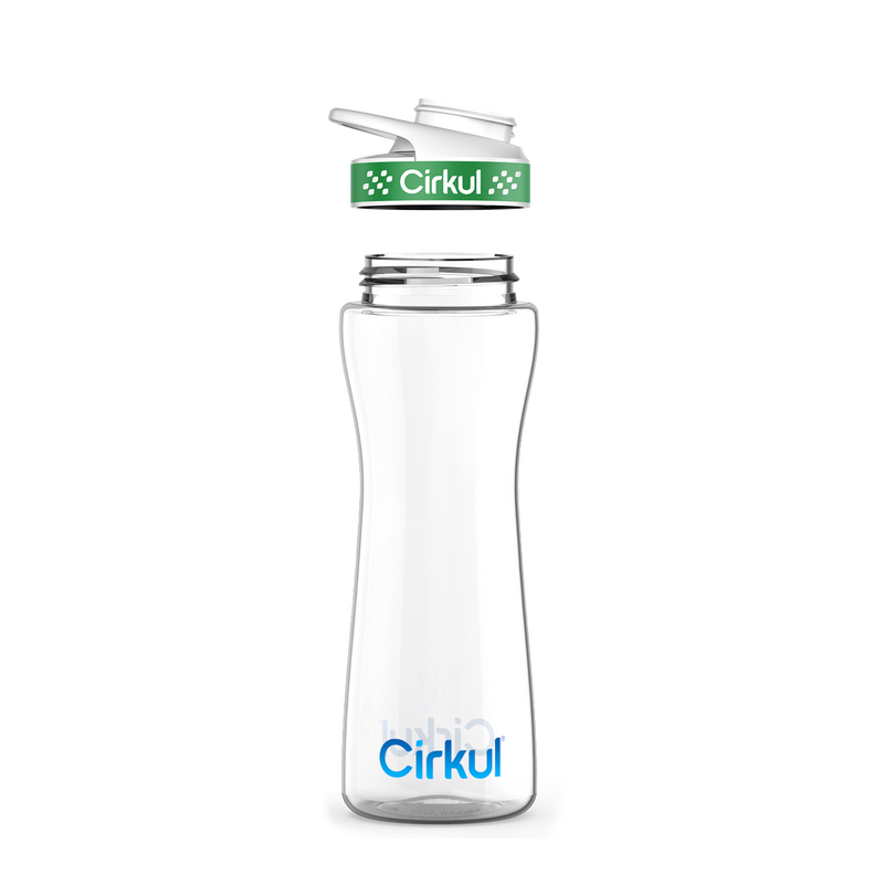 22oz. Plastic Bottle & Comfort Grip Lid - ODCL