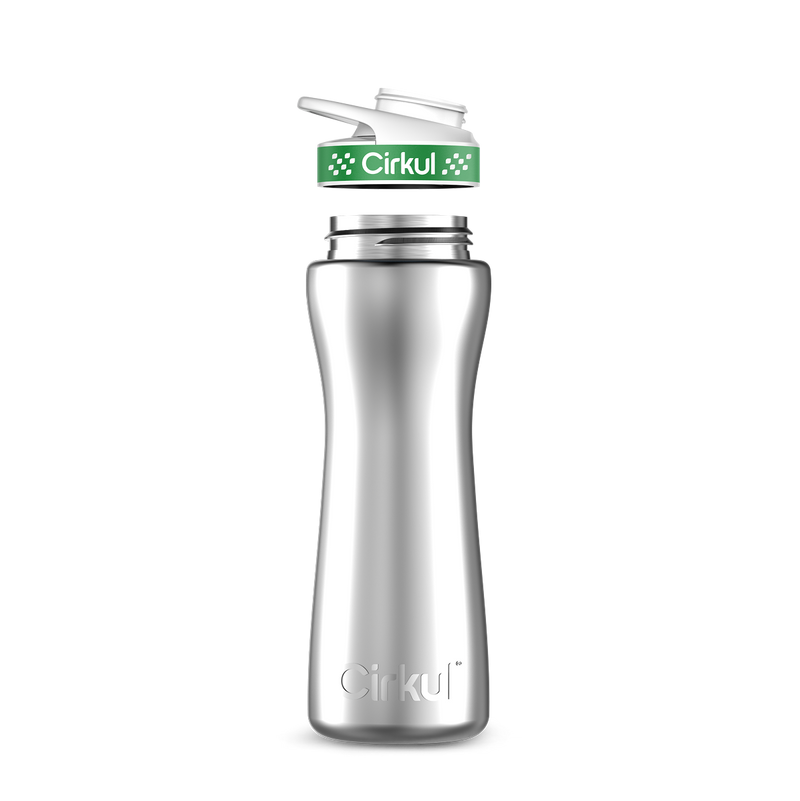 22oz. Stainless Steel Bottle & Comfort Grip Lid - R87W