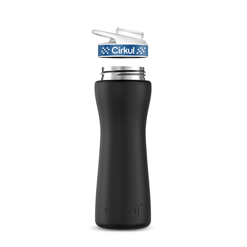 22oz. Stainless Steel Bottle & Comfort Grip Lid - R87W