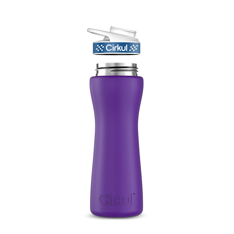22oz. Stainless Steel Bottle & Comfort Grip Lid - R87W