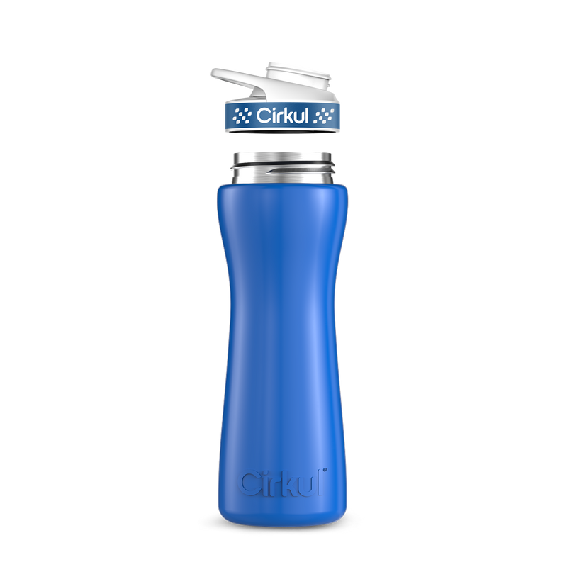22oz. Stainless Steel Bottle & Comfort Grip Lid - R87W