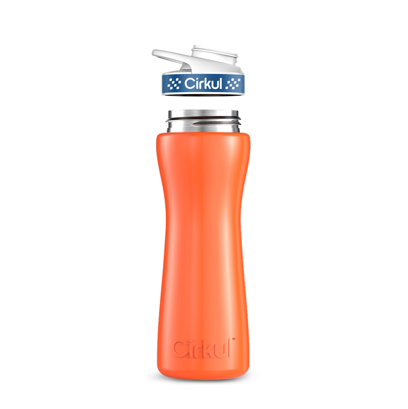 22oz. Stainless Steel Bottle & Comfort Grip Lid - R87W