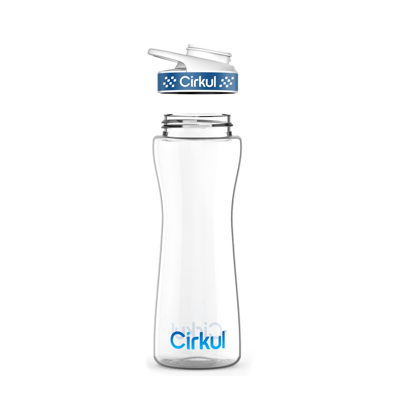 22oz. Plastic Bottle & Comfort Grip Lid - ODCL