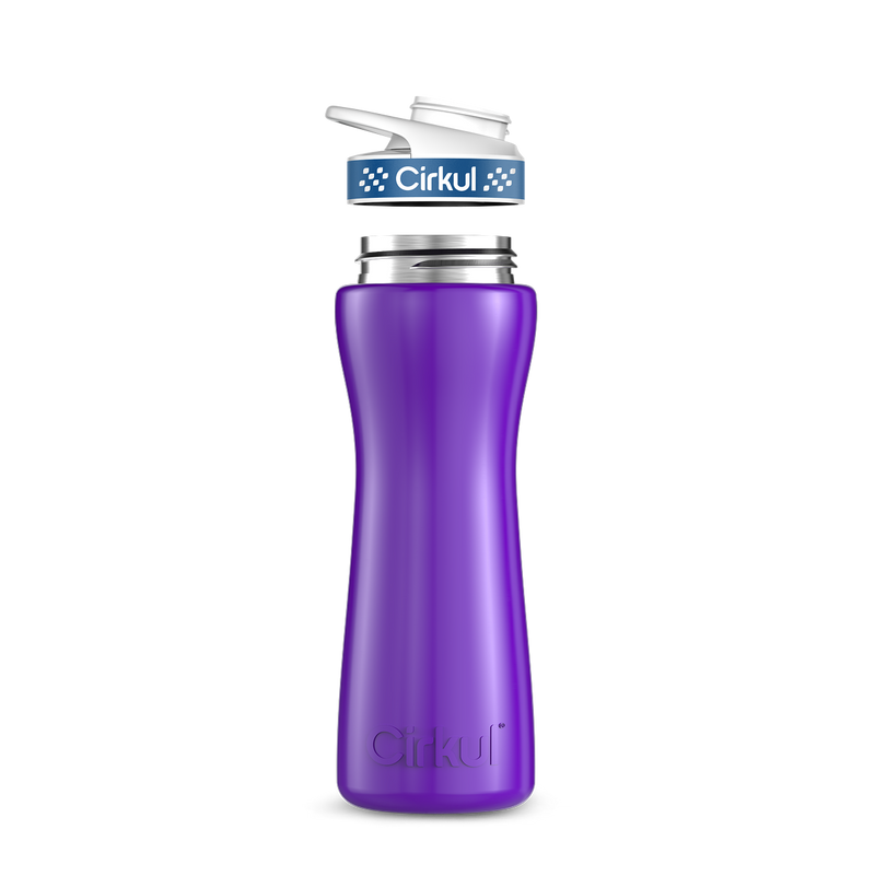 22oz. Stainless Steel Bottle & Comfort Grip Lid - R87W