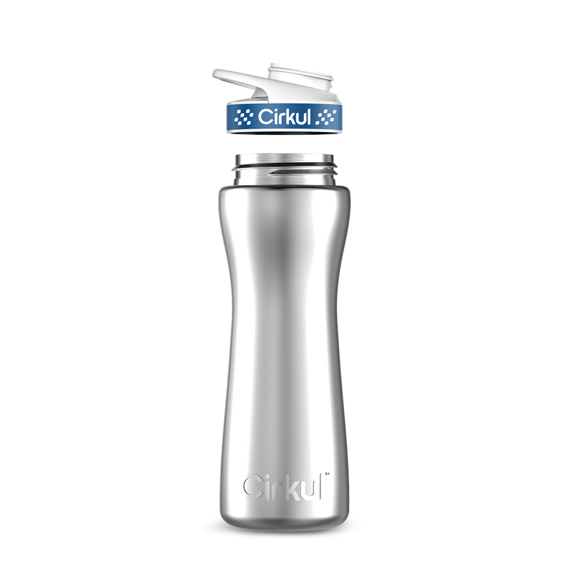 22oz. Stainless Steel Bottle & Comfort Grip Lid - R87W