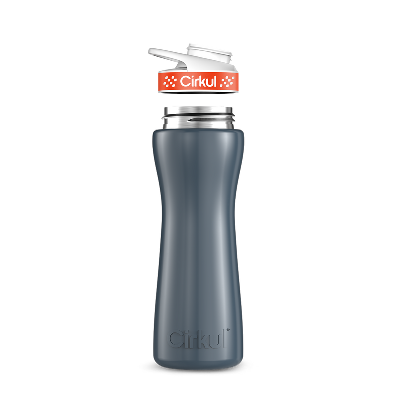 22oz. Stainless Steel Bottle & Comfort Grip Lid - R87W