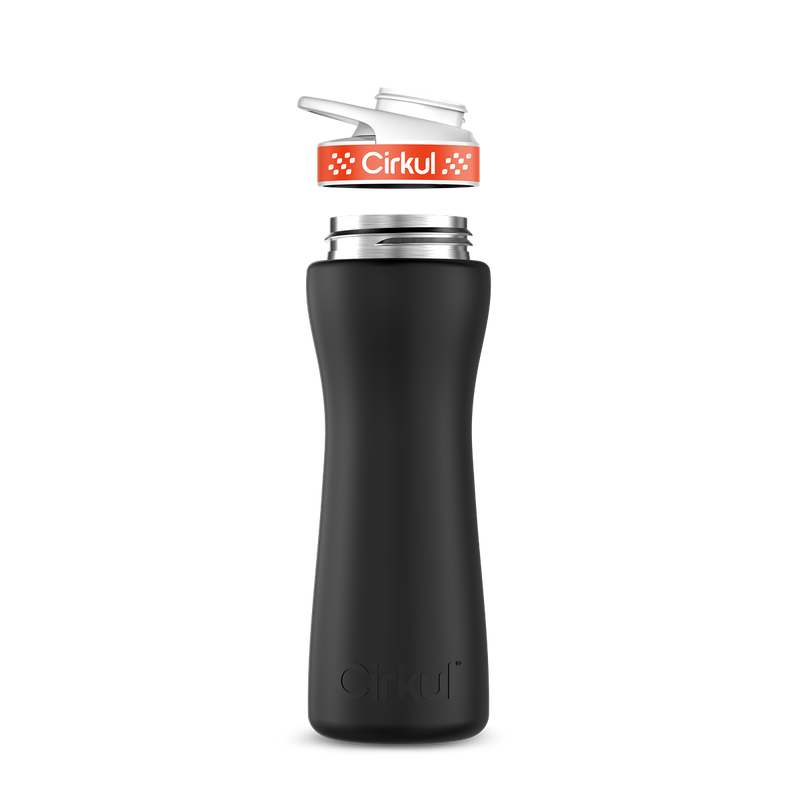 22oz. Stainless Steel Bottle & Comfort Grip Lid - R87W
