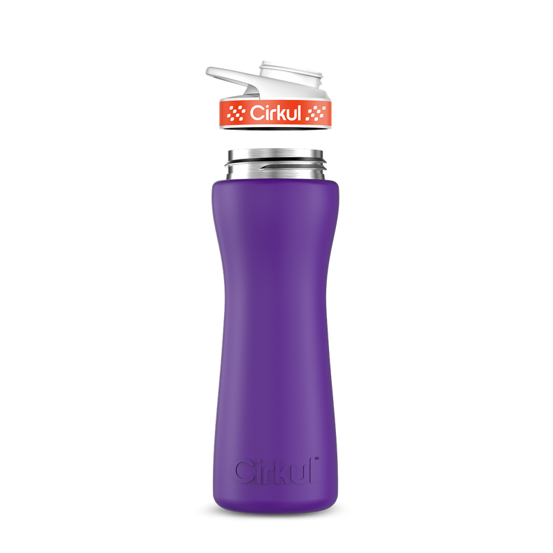 22oz. Stainless Steel Bottle & Comfort Grip Lid - R87W