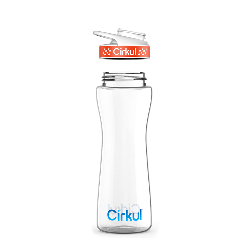 22oz. Plastic Bottle & Comfort Grip Lid - ODCL