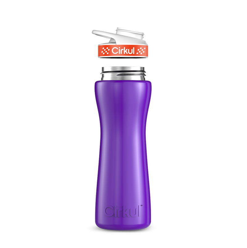 22oz. Stainless Steel Bottle & Comfort Grip Lid - R87W