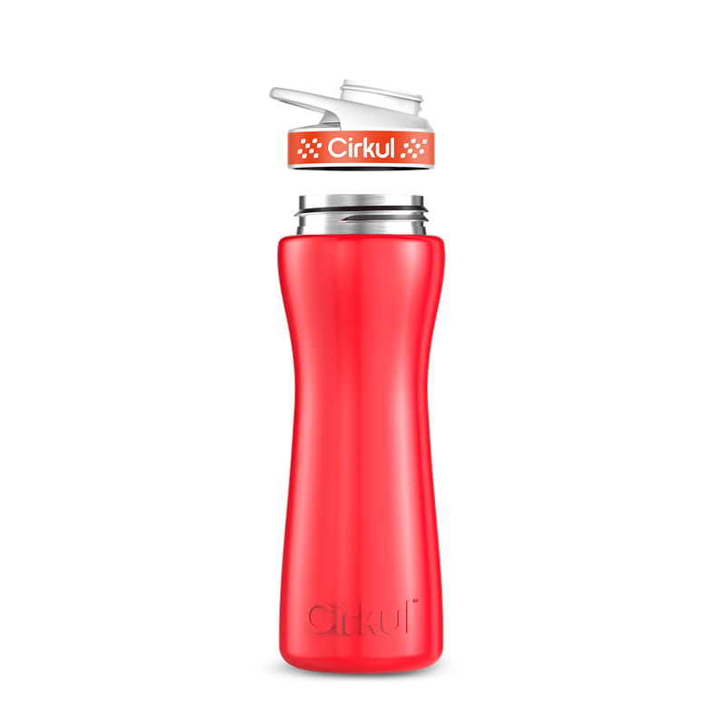 22oz. Stainless Steel Bottle & Comfort Grip Lid - R87W
