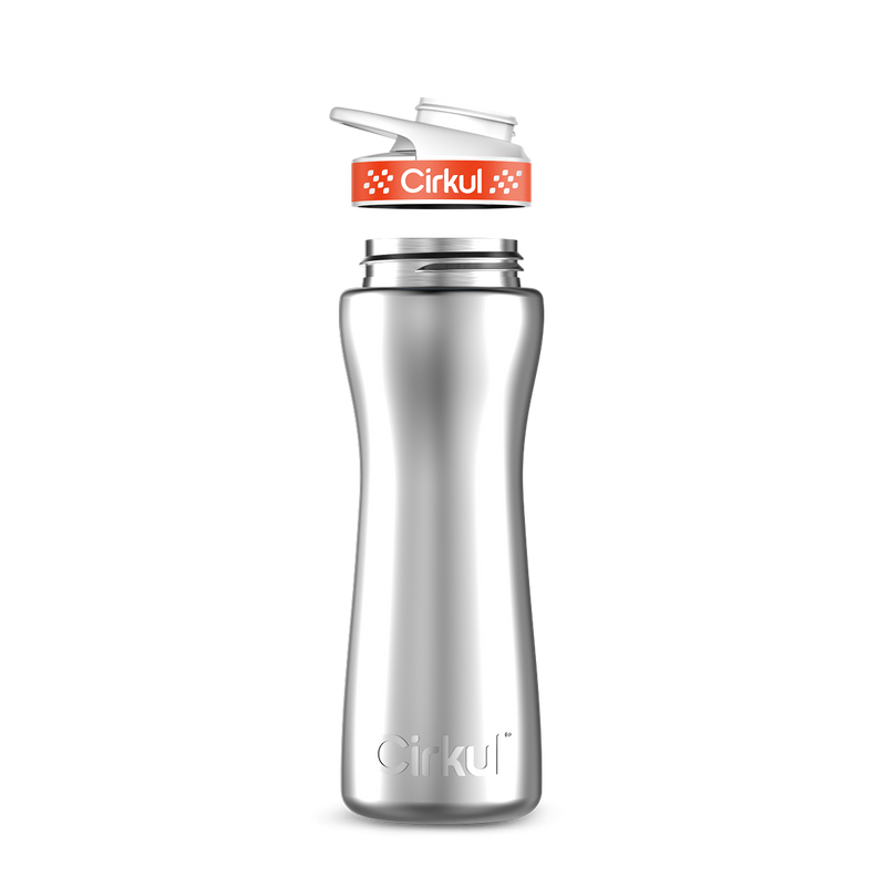 22oz. Stainless Steel Bottle & Comfort Grip Lid - R87W