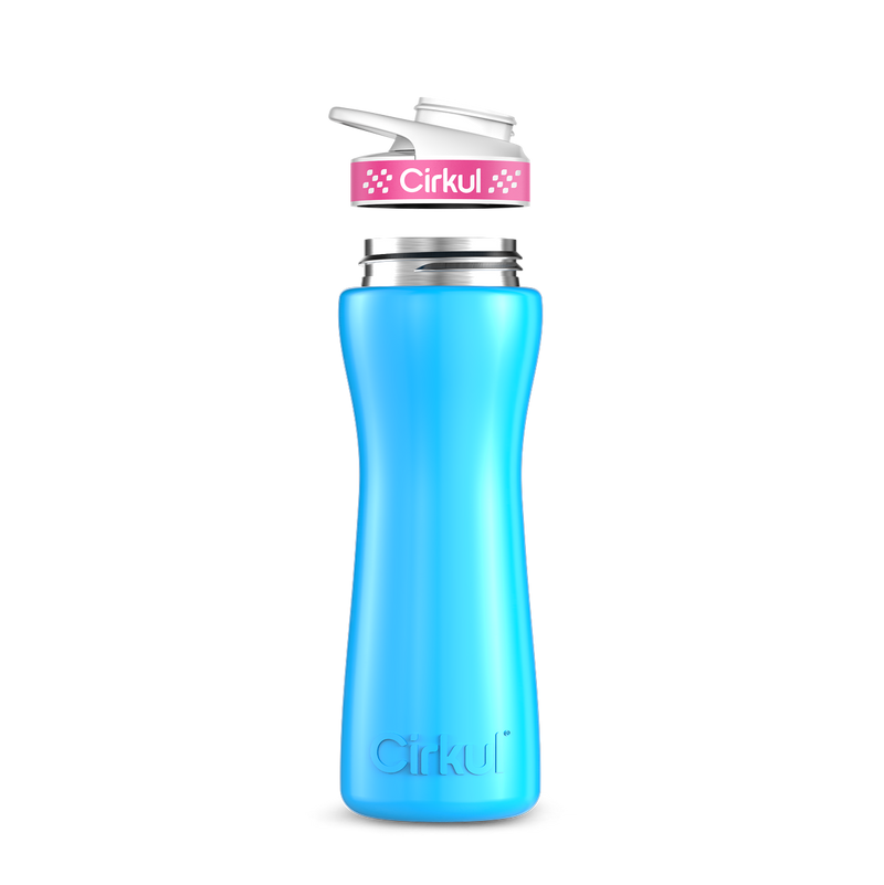 22oz. Stainless Steel Bottle & Comfort Grip Lid - R87W