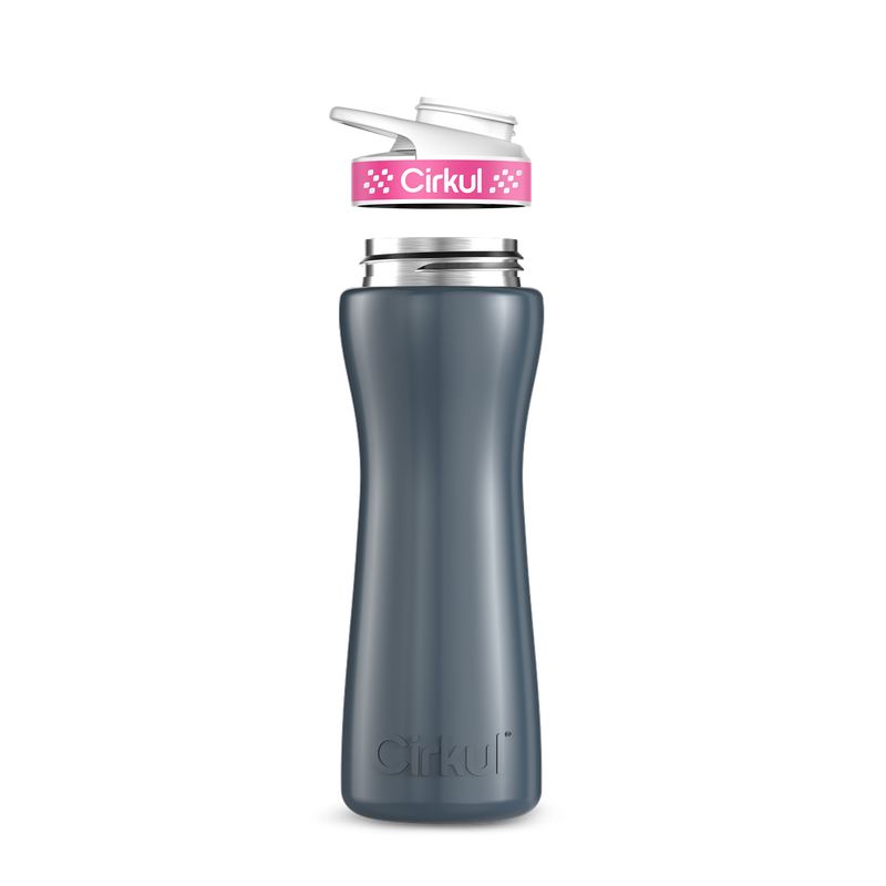 22oz. Stainless Steel Bottle & Comfort Grip Lid - R87W