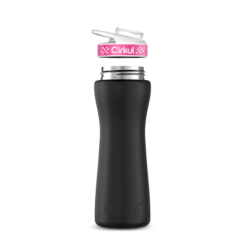 22oz. Stainless Steel Bottle & Comfort Grip Lid - R87W
