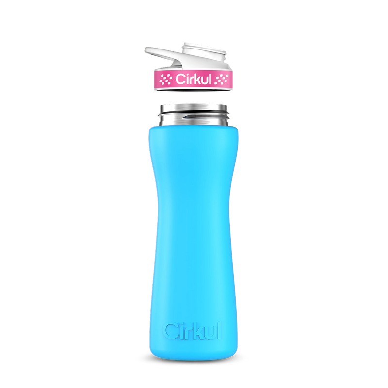 22oz. Stainless Steel Bottle & Comfort Grip Lid - R87W