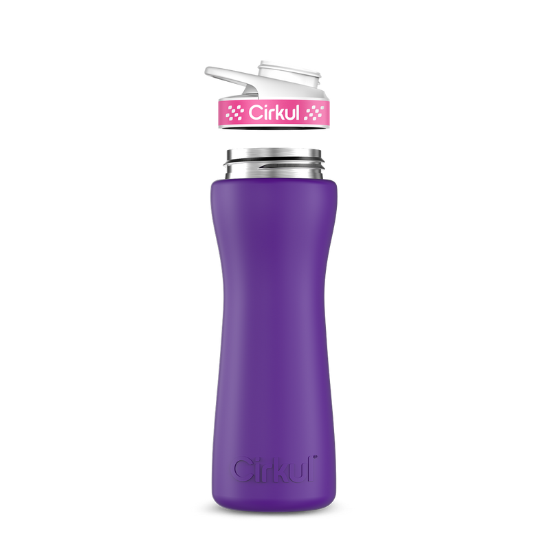 22oz. Stainless Steel Bottle & Comfort Grip Lid - R87W