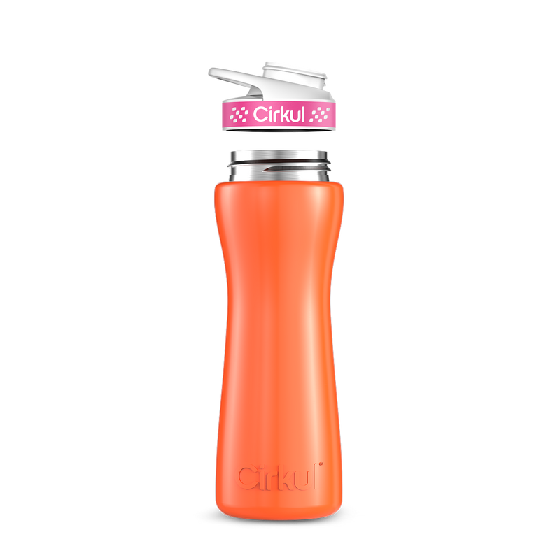 22oz. Stainless Steel Bottle & Comfort Grip Lid - R87W