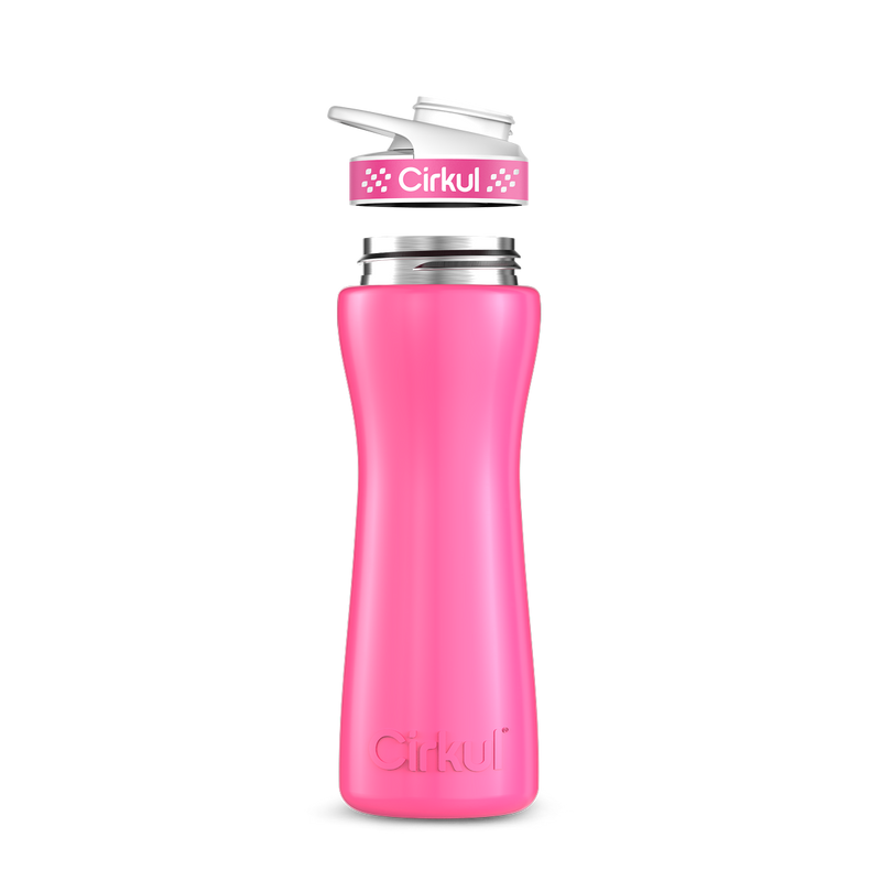 22oz. Stainless Steel Bottle & Comfort Grip Lid - R87W