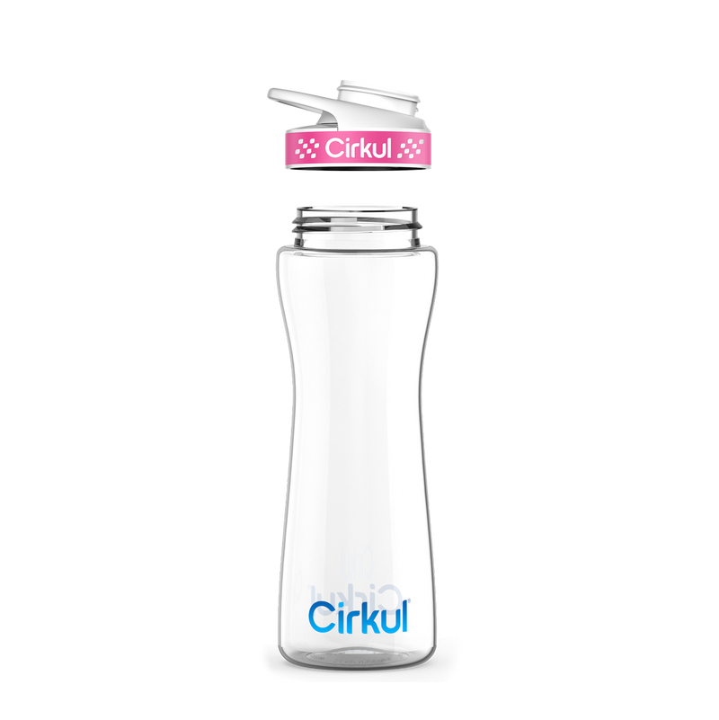 22oz. Plastic Bottle & Comfort Grip Lid - ODCL